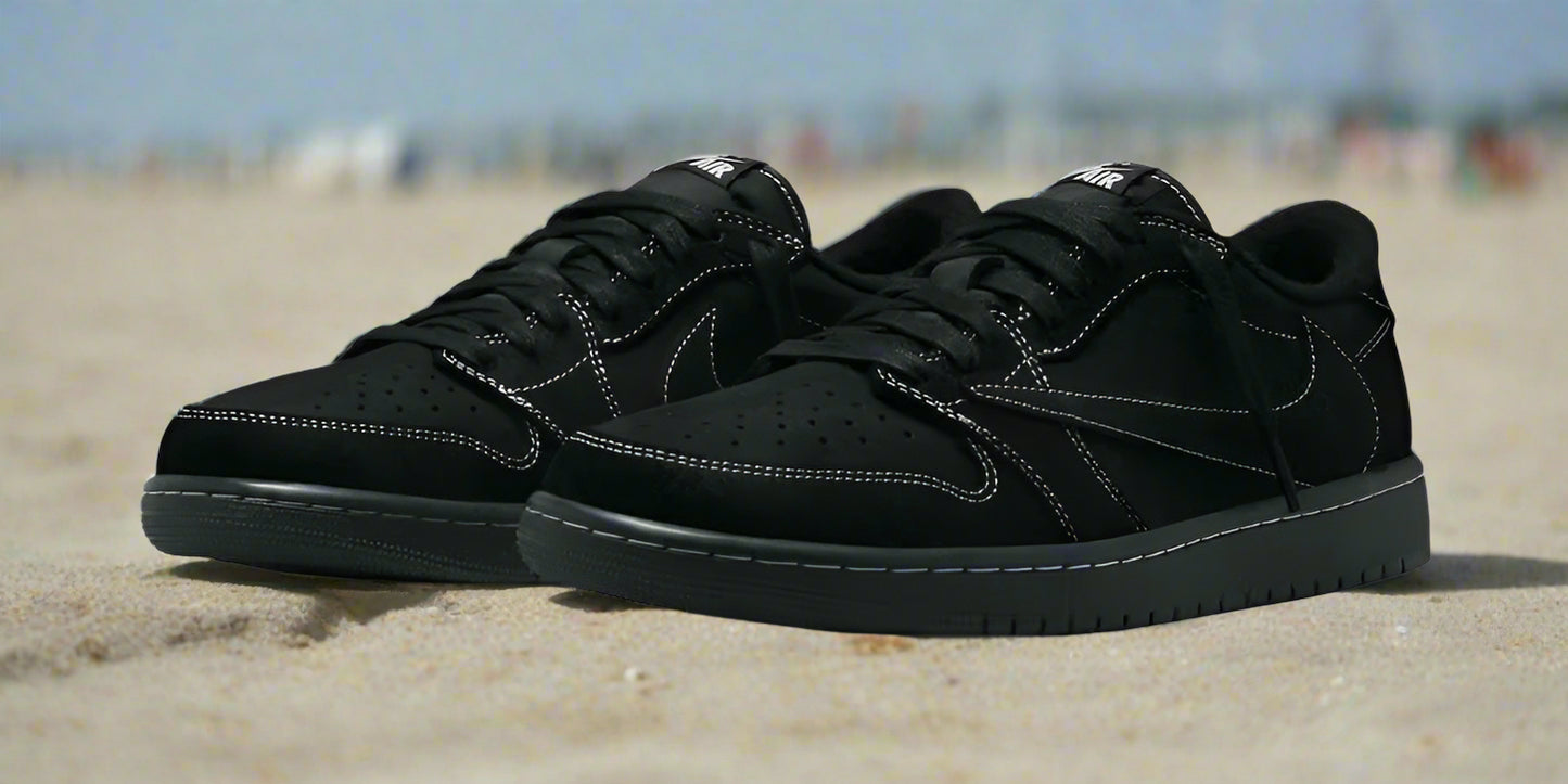 Jordan x Travis Scott Air Jordan 1 Low OG "Black Phantom"